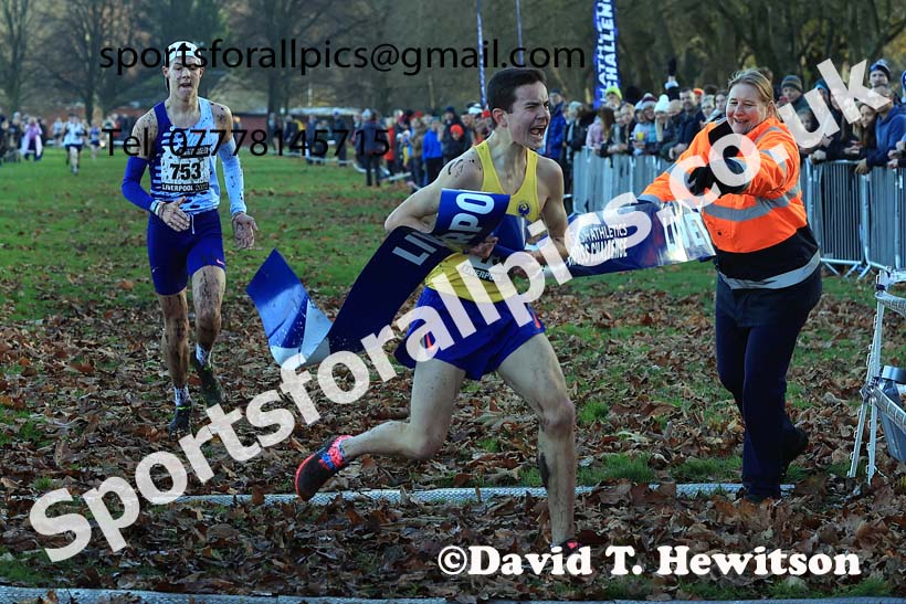 Men's Under-17s, 2023 British Athletics Cross Challenge, Sefton Park, Liverpool. Photo: David T. Hewitson/Sports for All Pics